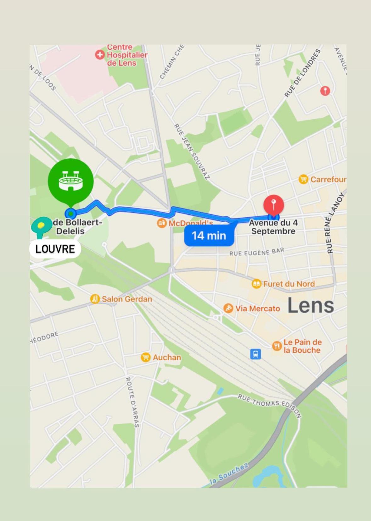 La Terrasse, Train Lens - Paris Trajet D'Environ 1 Heure 10 Minutes Διαμέρισμα Εξωτερικό φωτογραφία